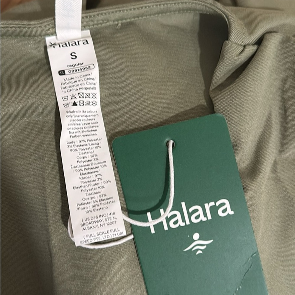 HALARA Oil Green Sleeveless Jumpsuit-Easy Peezy - Picture 2 of 2